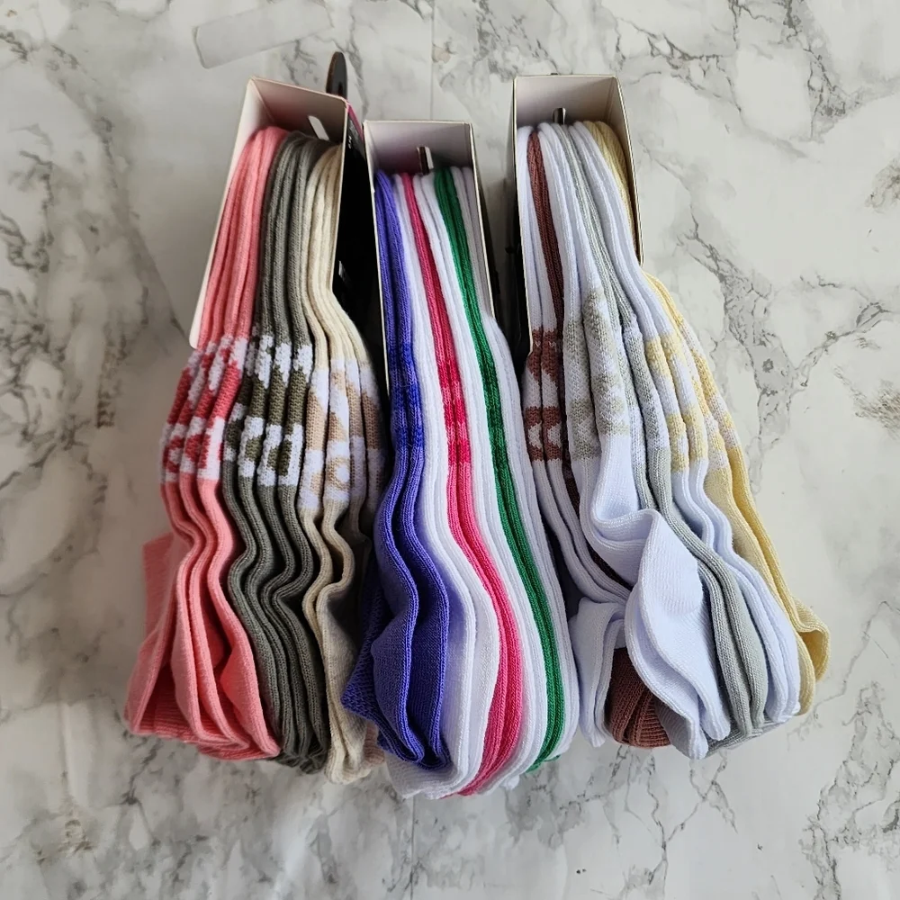 Adidas Superlite No Show Socks, Women's 18 Pair  Size 5-10,  new multi-color